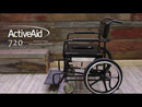 ActiveAid 720 Bariatric Shower Commode Chair Demonstrational Video