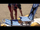 AccessRec WaterWheels Floating Beach Wheelchair Assembly Video