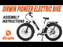 Dirwin Pioneer Step-thru Fat Tire Electric Bike